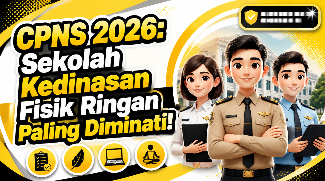 Mau Jadi CPNS? Ini Dia Sekolah Kedinasan Favorit 2026 yang Tes Fisiknya Ringan!
