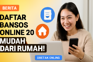 Daftar Bansos Online 2026: Mudah dari Rumah!