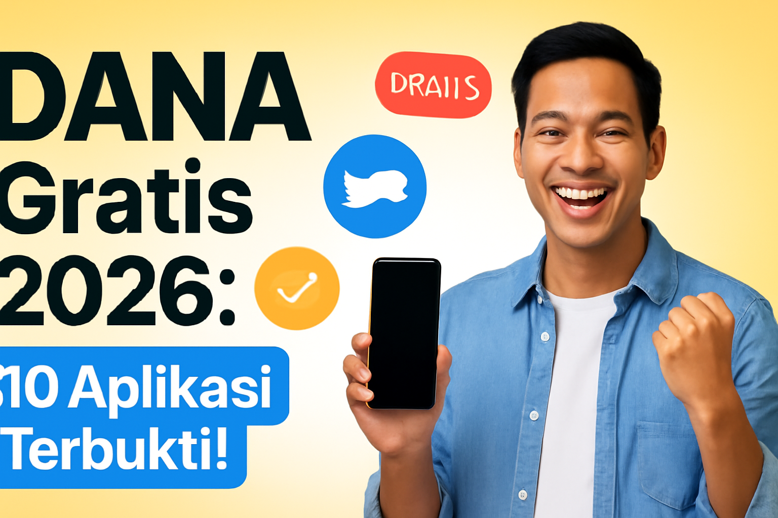 DANA Gratis 2026: 10 Aplikasi Terbukti!