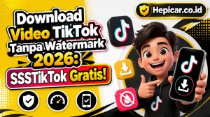 Cara Download Video TikTok Tanpa Watermark 2026 Lewat SSSTikTok, Gratis dan Mudah
