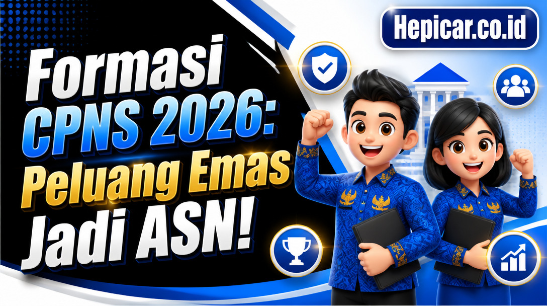 Formasi CPNS 2026: Peluang Emas Jadi ASN!