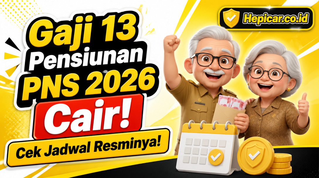 Jadwal Resmi Pencairan Gaji 13 Pensiunan PNS 2026 Sudah Keluar! Cek Sekarang!