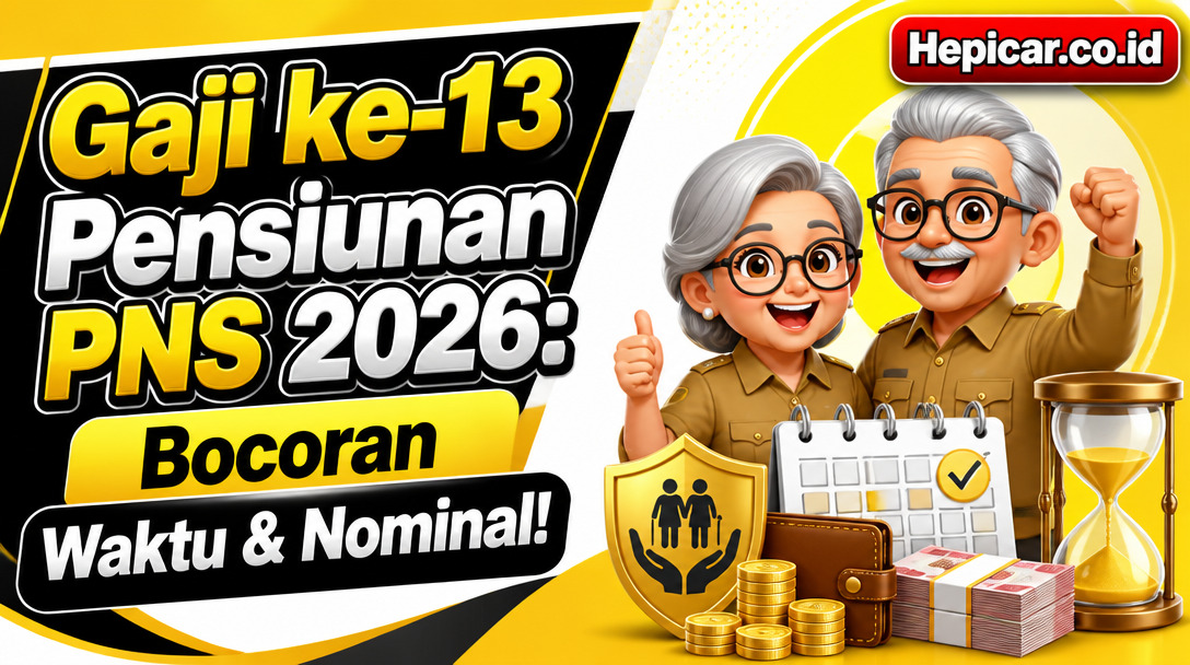 Bocoran Waktu dan Nominal Gaji Ke-13 Pensiunan PNS 2026, Kapan Cairnya?