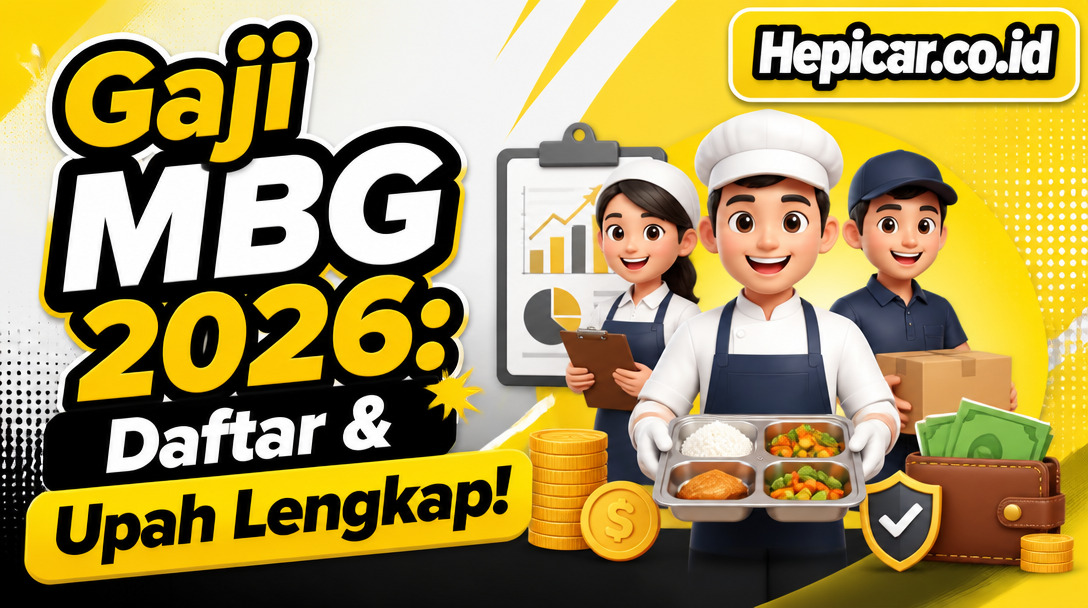 Inilah Rincian Gaji Karyawan MBG 2026, Simak Cara Mudah Daftar dan Besaran Upahnya!