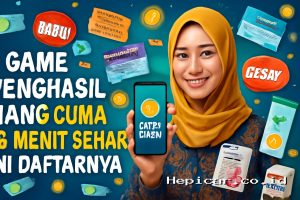 Game Penghasil Uang Cuma 10 Menit Sehari, Ini Daftarnya