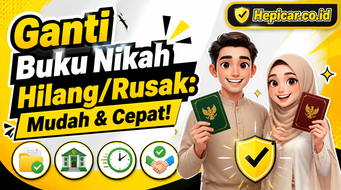 Cara Mudah Mengganti Buku Nikah yang Hilang atau Rusak Tanpa Ribet!