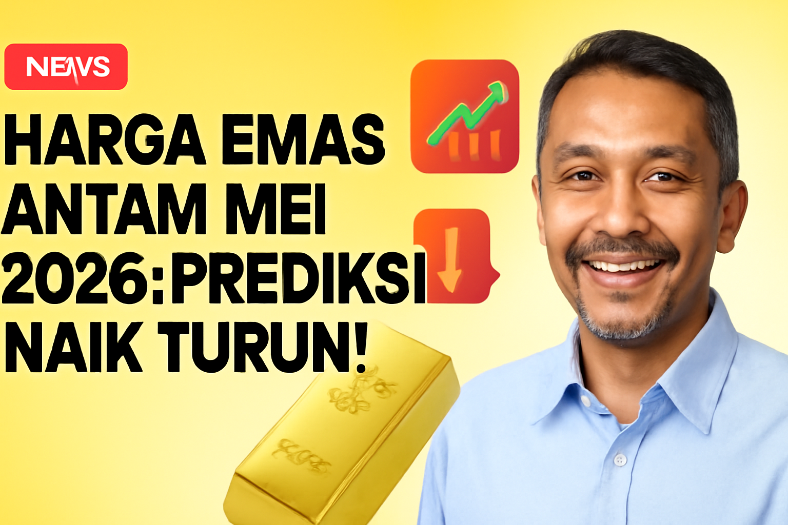 Harga Emas Antam Mei 2026: Prediksi Naik Turun!