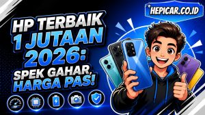 HP Terbaik 1 Jutaan 2026: Spek Gahar, Harga Pas!