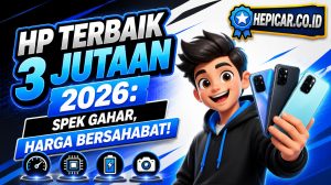 HP Terbaik 3 Jutaan 2026: Spek Gahar, Harga Bersahabat!