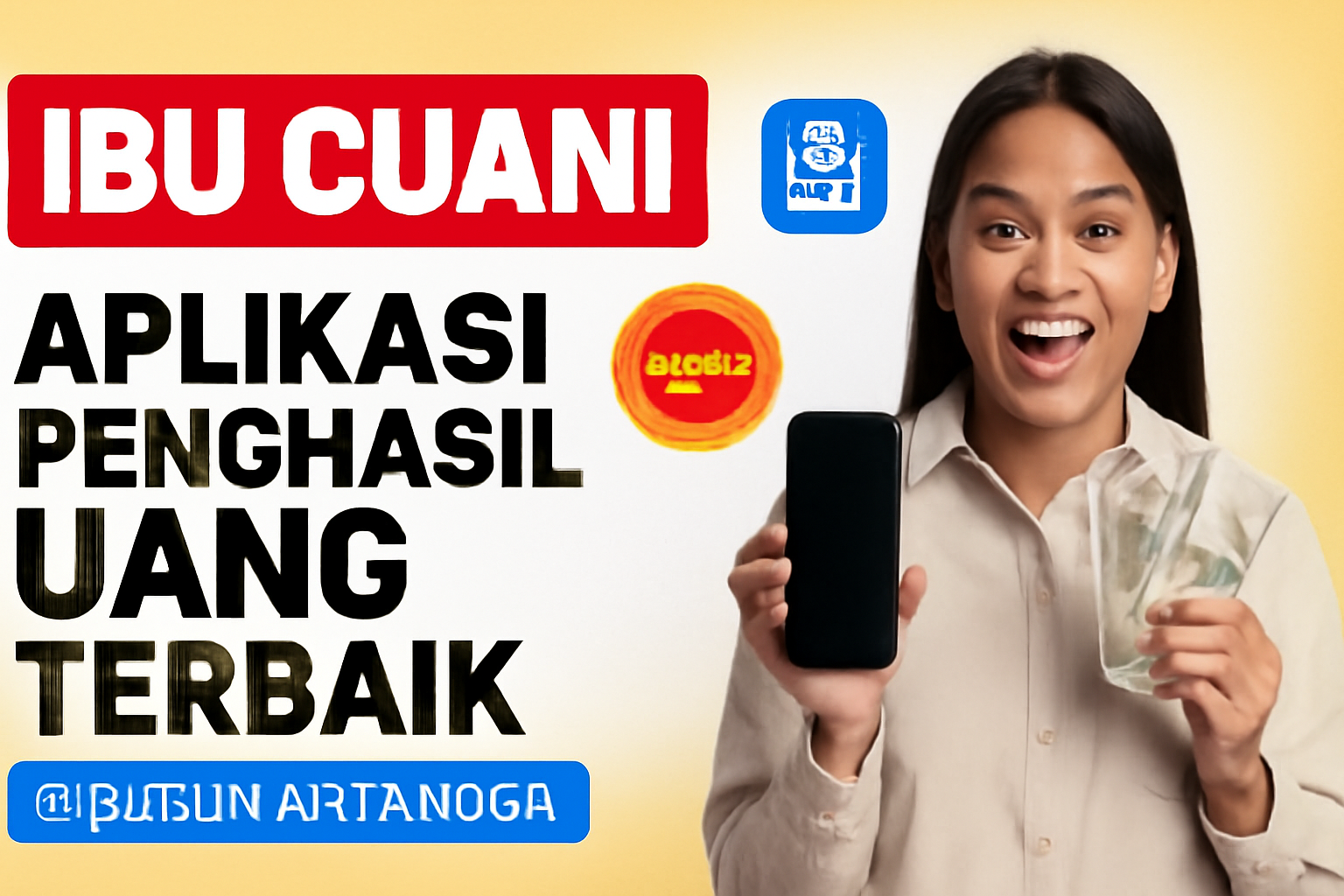 Ibu Cuan! Aplikasi Penghasil Uang Terbaik #IbuRumahTangga