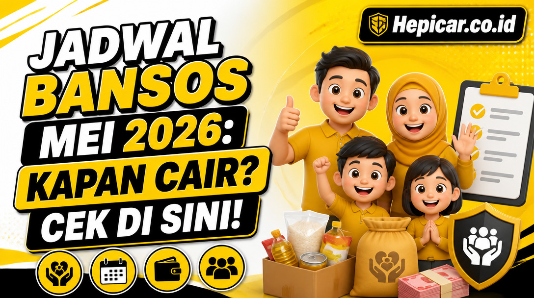 Jadwal Pencairan Bansos Mei 2026: Kapan PKH, BPNT, PIP, dan KJP Plus Cair?