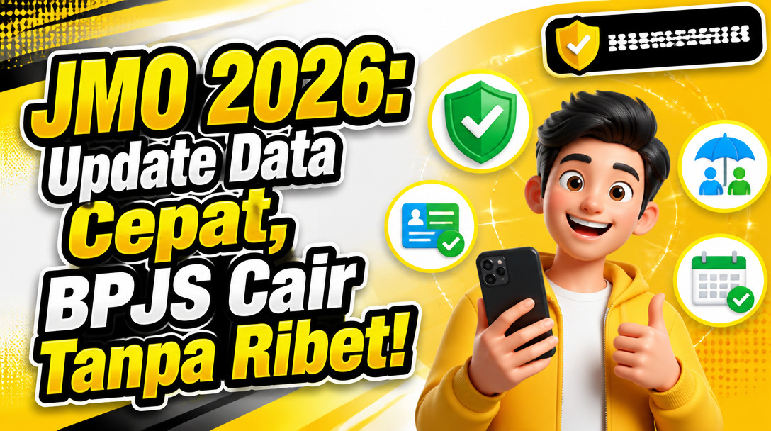 Cara Ampuh Update Data JMO 2026 Biar Saldo BPJS Cair Cepat dan Gak Ribet!