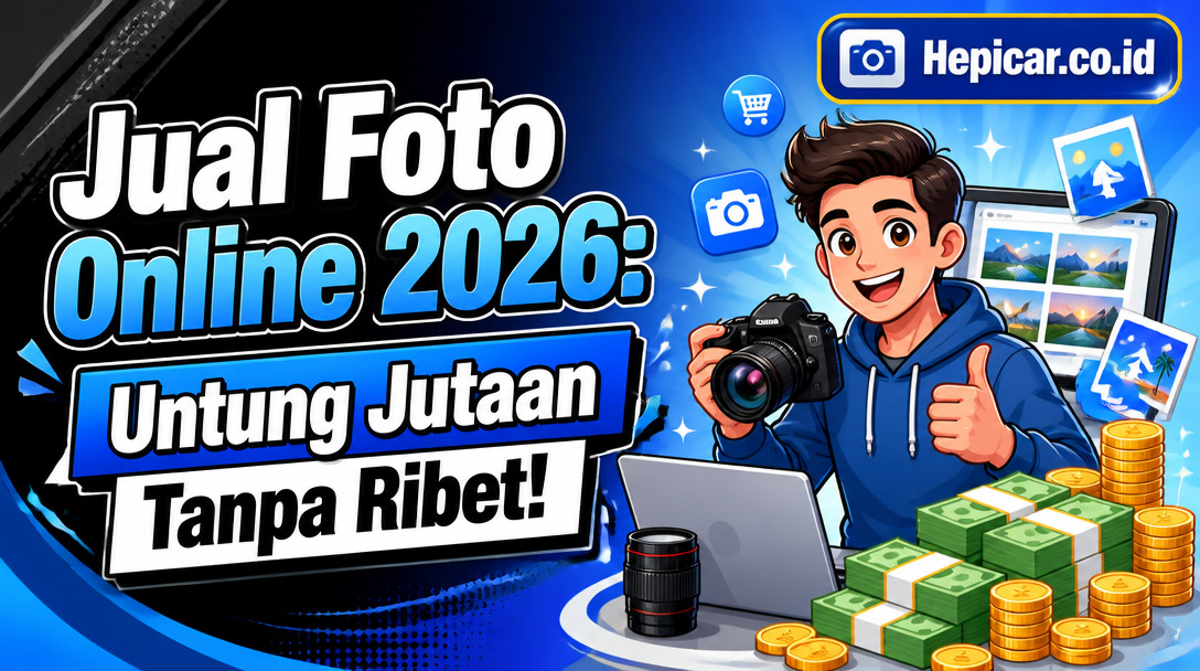 Jual Foto Online 2026: Untung Jutaan Tanpa Ribet!
