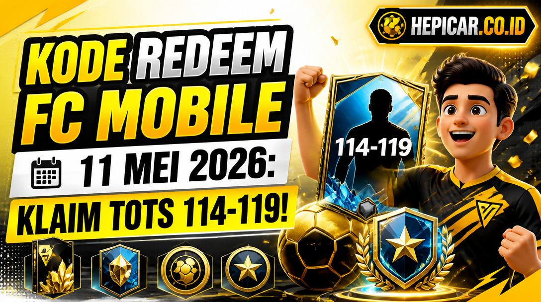 Kode Redeem EA Sports FC Mobile 11 Mei 2026, Klaim Kartu TOTS OVR 114-119 Sekarang!