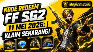 Kode Redeem FF SG2 11 Mei 2026 dari Garena Sudah Bisa Diklaim, Jangan Sampai Ketinggalan!