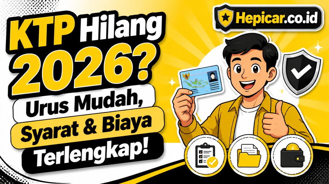 Cara Mudah Mengurus KTP Hilang 2026 Tanpa Ribet, Begini Syarat dan Biayanya!