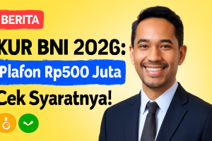KUR BNI 2026: Plafon Rp500 Juta, Cek Syaratnya!