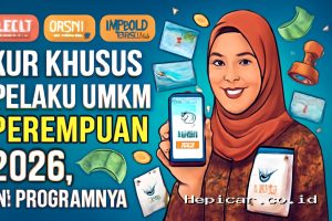 KUR Khusus Pelaku UMKM Perempuan 2026, Ini Programnya