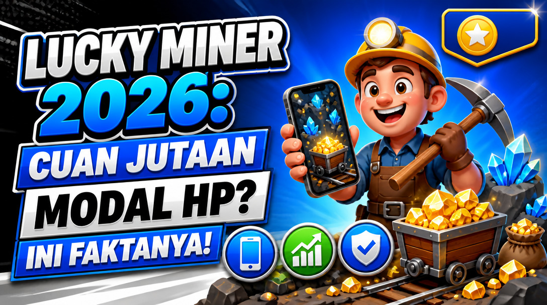 Lucky Miner 2026: Cuan Jutaan Modal HP? Ini Faktanya!