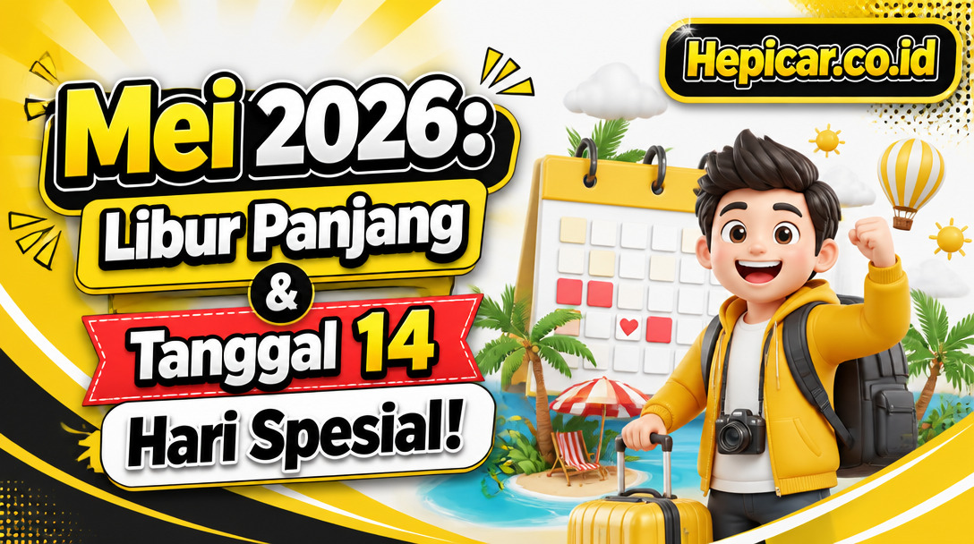 Jadwal Libur Panjang Mei 2026, Tanggal 14 Jadi Hari Spesial!