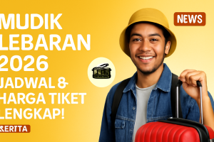 Mudik Lebaran 2026: Jadwal & Harga Tiket Lengkap!