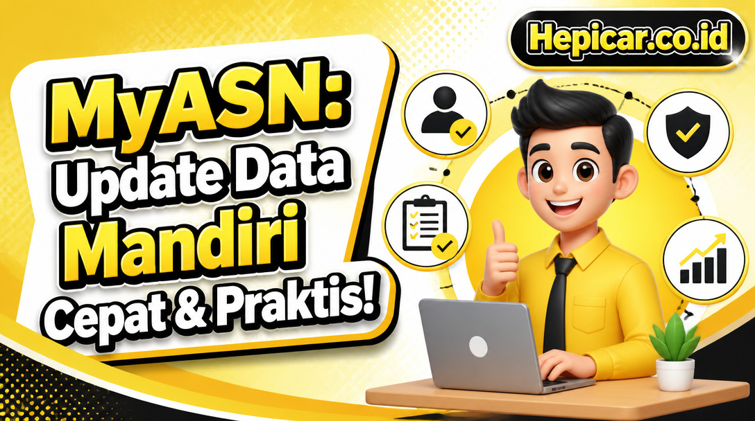Update Data Mandiri di MyASN Jadi Lebih Cepat dan Praktis!