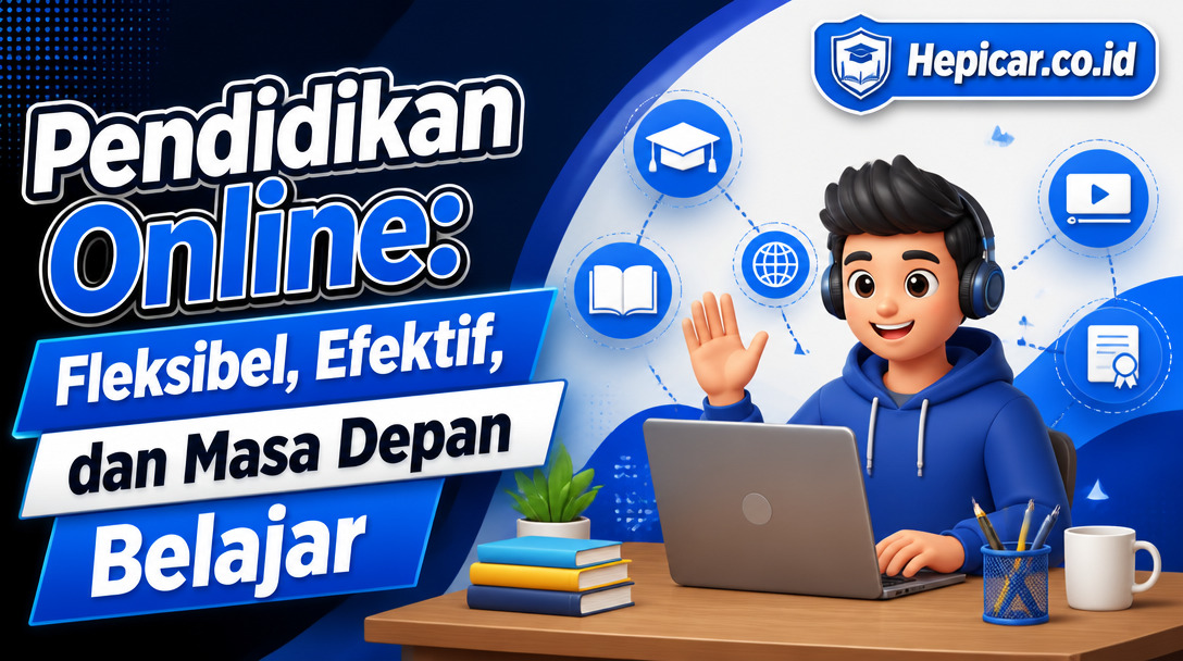 Pendidikan Online: Fleksibel, Efektif, dan Masa Depan Belajar