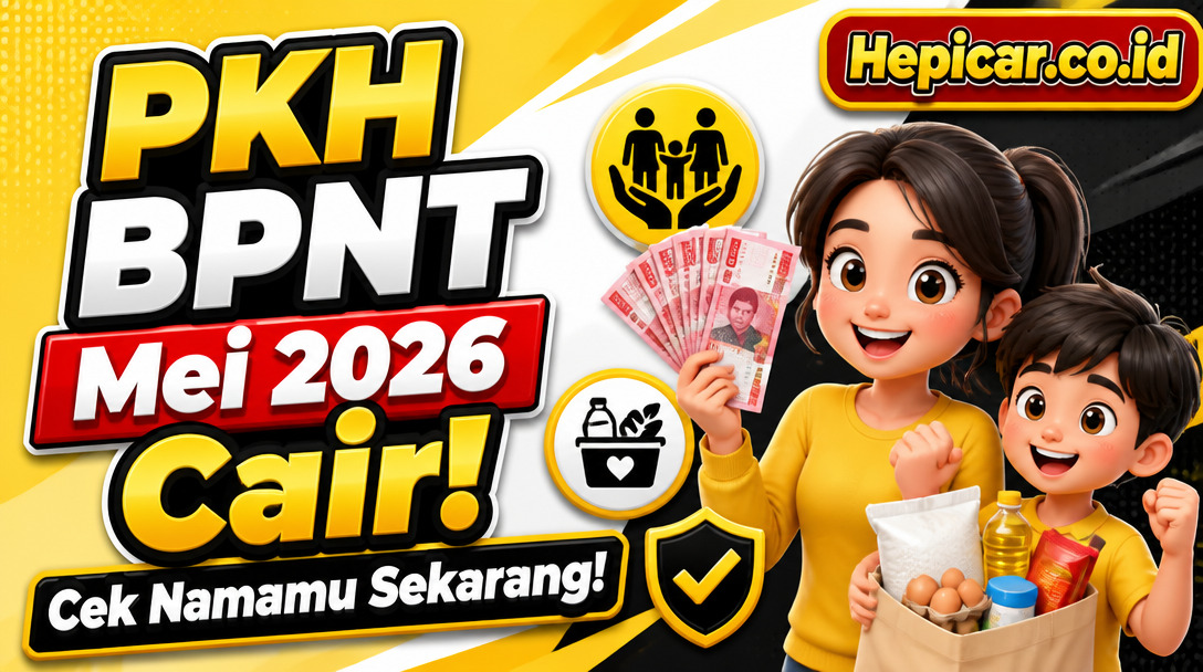 Bansos PKH BPNT Mei 2026 Cair Hari Ini, Cek Nama Anda Sekarang Juga!
