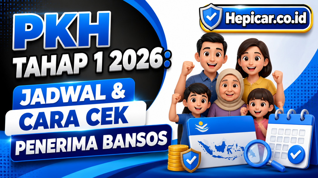 PKH Tahap 1 2026: Jadwal & Cara Cek Penerima Bansos