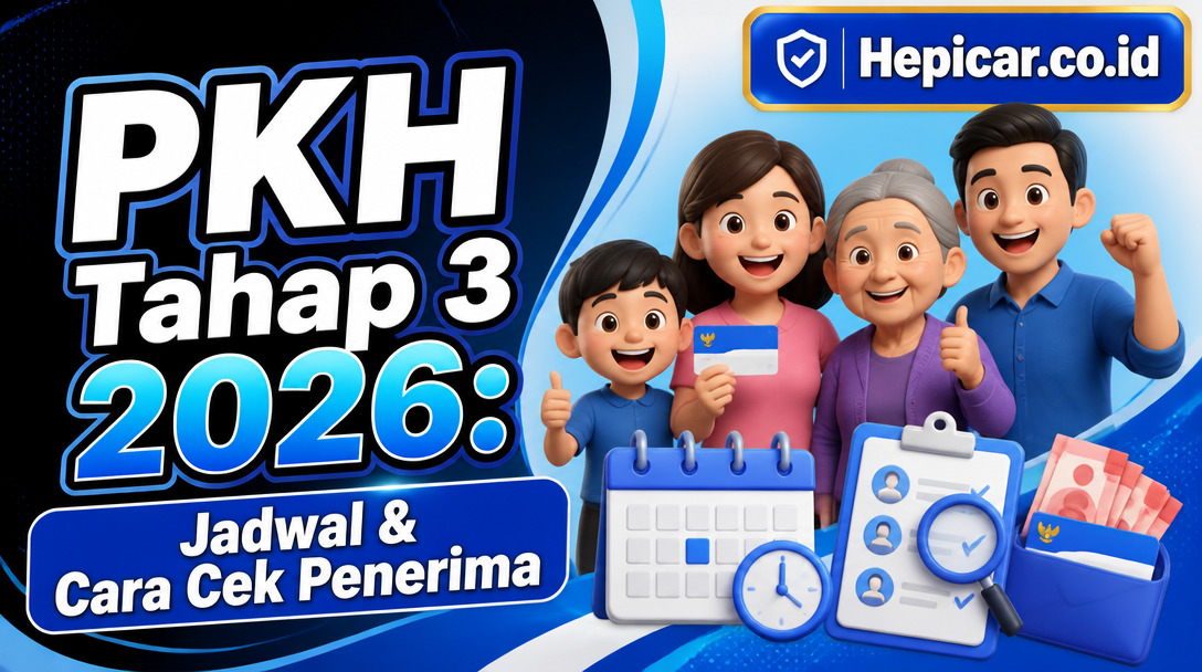 PKH Tahap 3 2026: Jadwal & Cara Cek Penerima