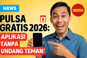 Pulsa Gratis 2026: Aplikasi Tanpa Undang Teman!