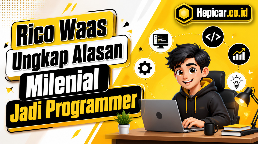 Mengapa Anak Muda Sekarang Beralih Jadi Programmer? Simak Penjelasan Rico Waas!