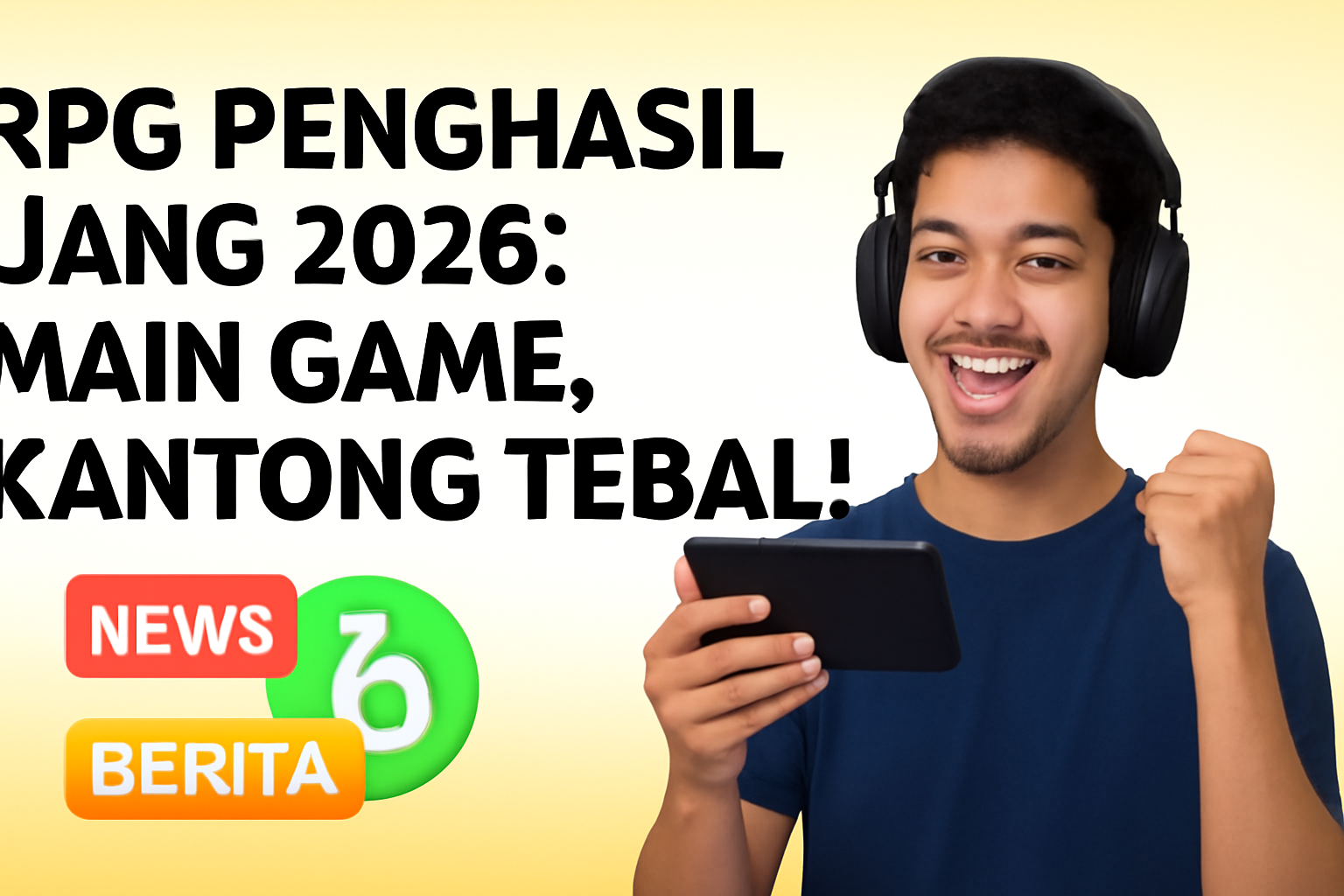RPG Penghasil Uang 2026: Main Game, Kantong Tebal!