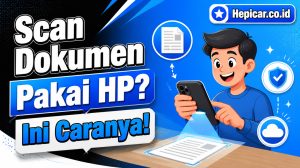 Scan Dokumen Pakai HP? Ini Caranya!