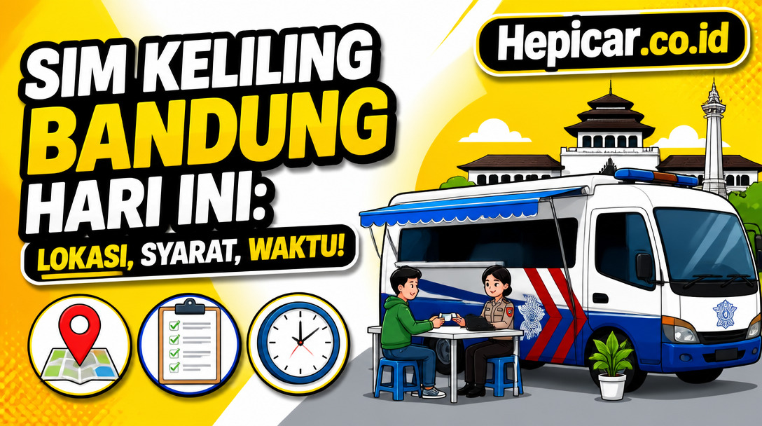 Lokasi SIM Keliling Kabupaten Bandung Hari Ini, Sabtu 9 Mei 2026, Lengkap dengan Syarat dan Waktunya!