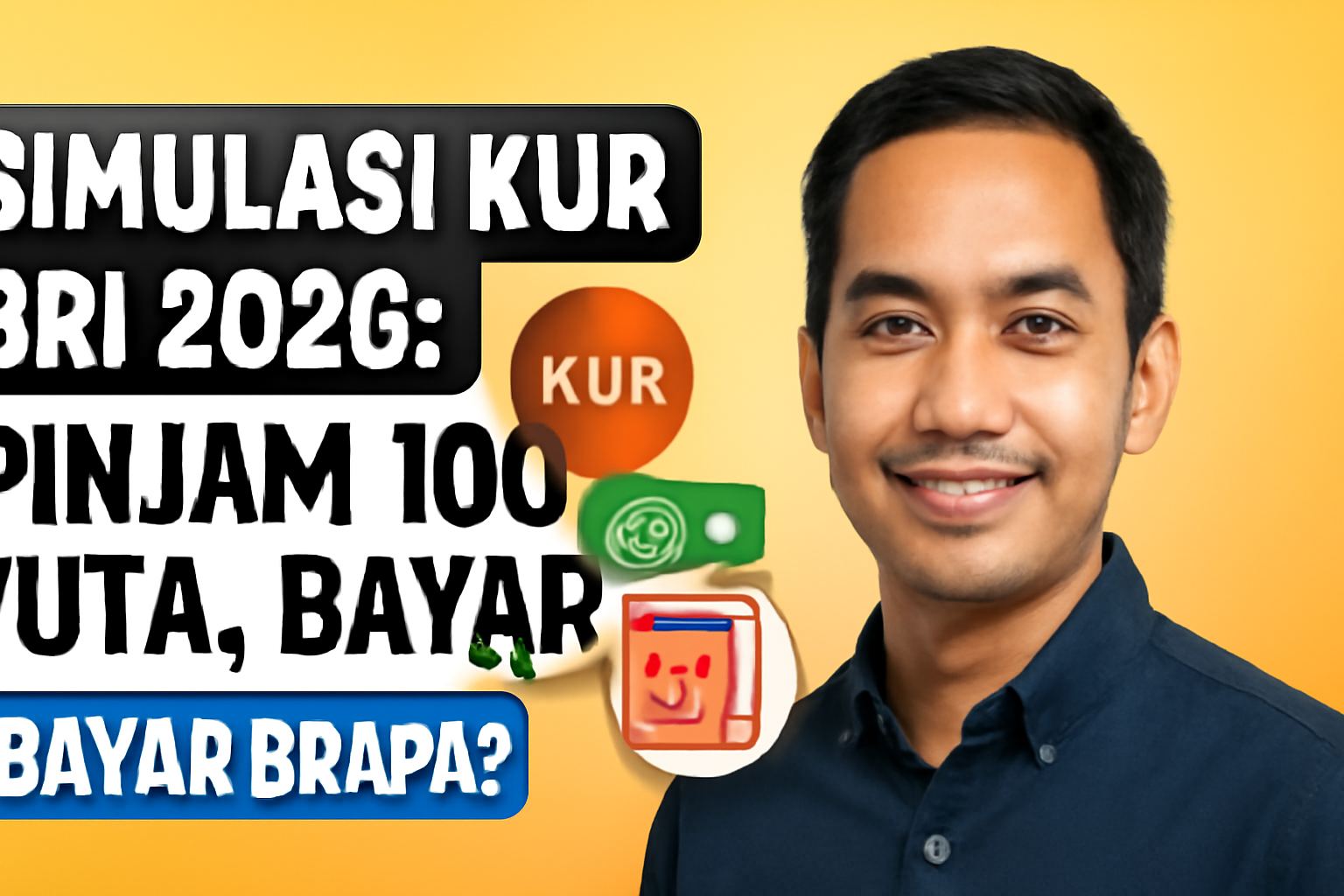 Simulasi KUR BRI 2026: Pinjam 100 Juta, Bayar Berapa?