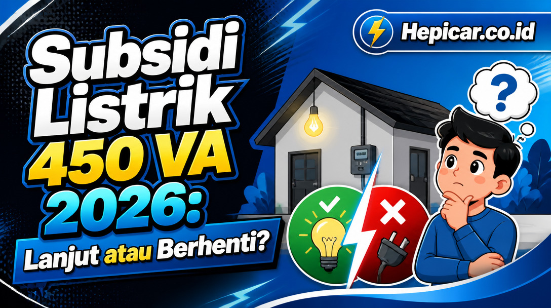 Subsidi Listrik 450 VA 2026: Lanjut atau Berhenti?