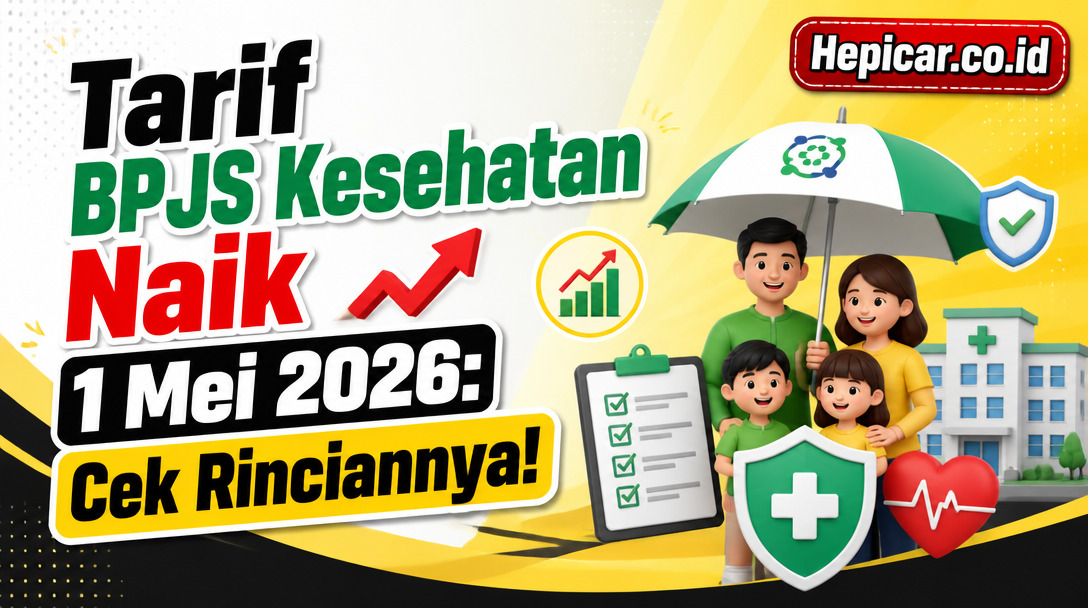 BPJS Kesehatan Kelas 1–3 Naik! Ini Tarif Baru yang Berlaku Mulai 1 Mei 2026