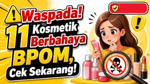 Waspada! 11 Kosmetik BPOM Ini Mengandung Bahan Berbahaya, Cek Sekarang!