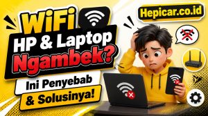 Kenapa WiFi HP dan Laptop Tiba-Tiba Ngambek? Ini Penyebabnya!