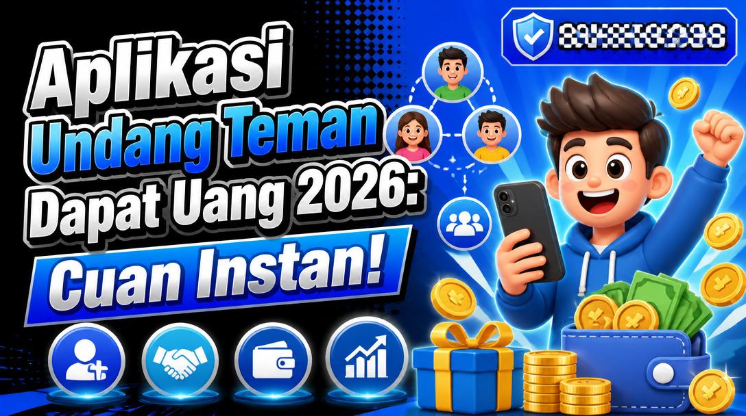 Aplikasi Undang Teman Dapat Uang 2026: Cuan Instan!