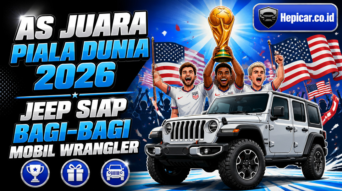AS Juara Piala Dunia 2026, Jeep Siap Bagi-bagi Mobil Wrangler
