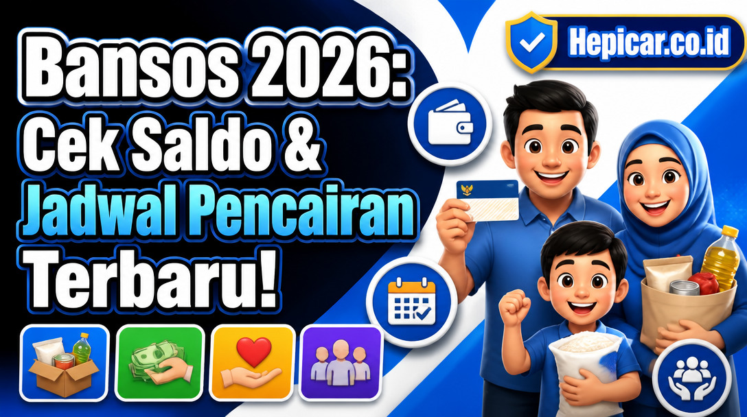 Bansos 2026: Cek Saldo & Jadwal Pencairan Terbaru!