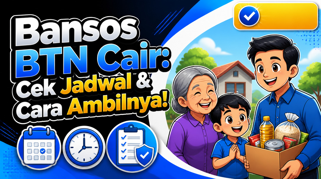 Bansos BTN Cair: Cek Jadwal & Cara Ambilnya!