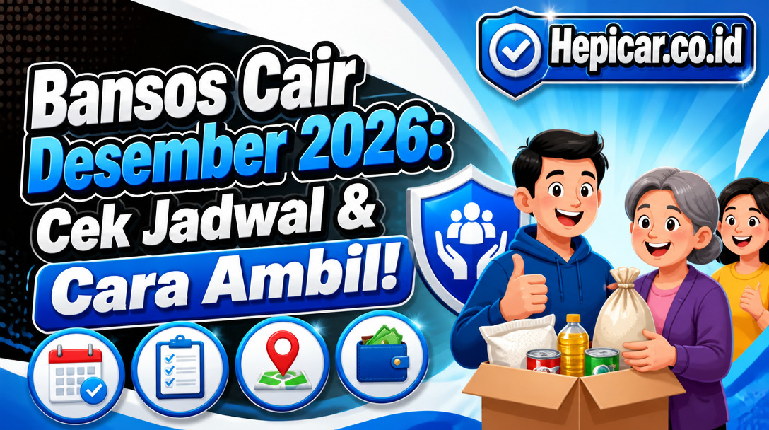 Bansos Cair Desember 2026: Cek Jadwal & Cara Ambil!