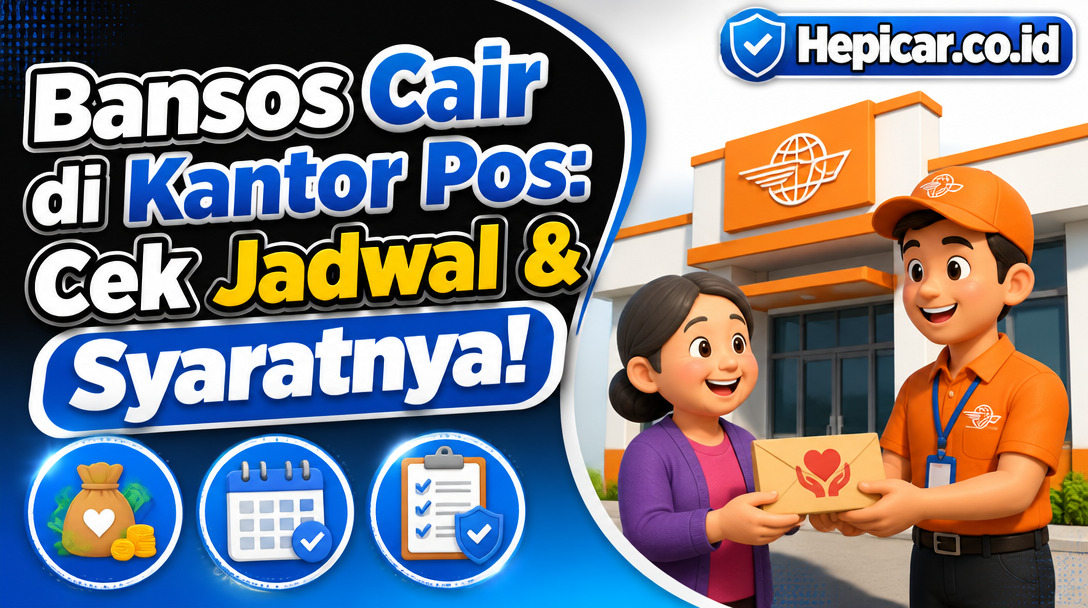 Bansos Cair di Kantor Pos: Cek Jadwal & Syaratnya!