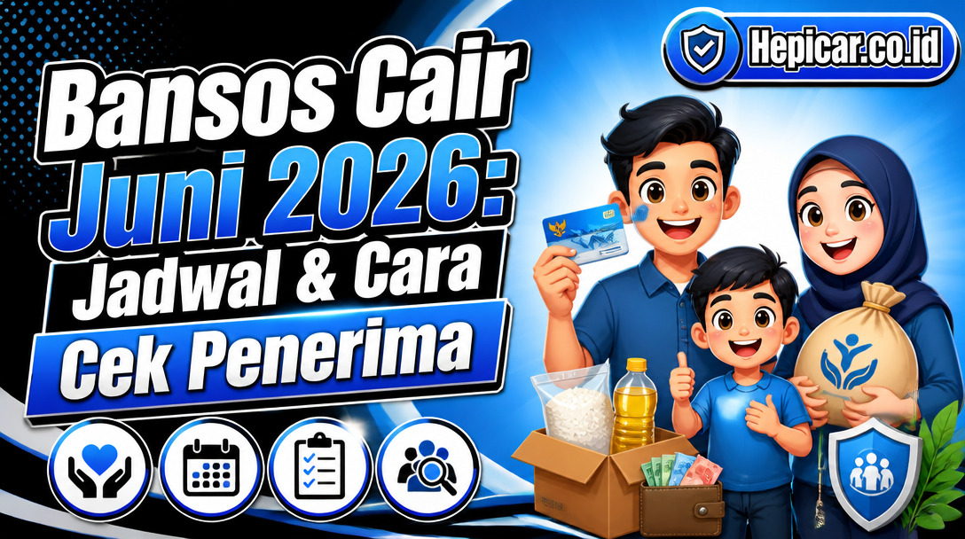 Bansos Cair Juni 2026: Jadwal & Cara Cek Penerima
