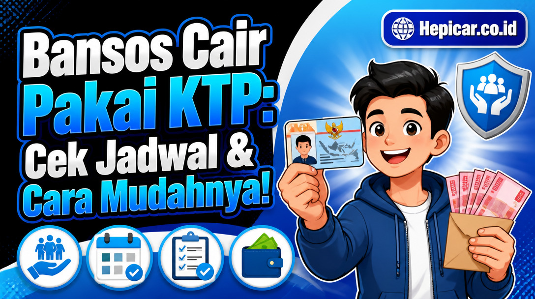 Bansos Cair Pakai KTP: Cek Jadwal & Cara Mudahnya!