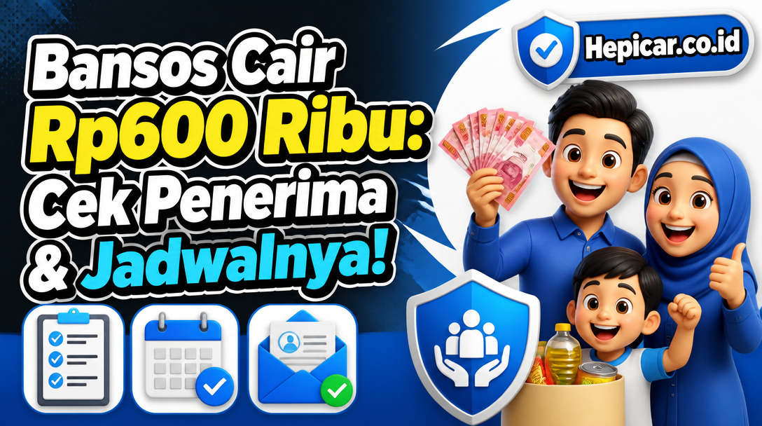 Bansos Cair Rp600 Ribu: Cek Penerima & Jadwalnya!