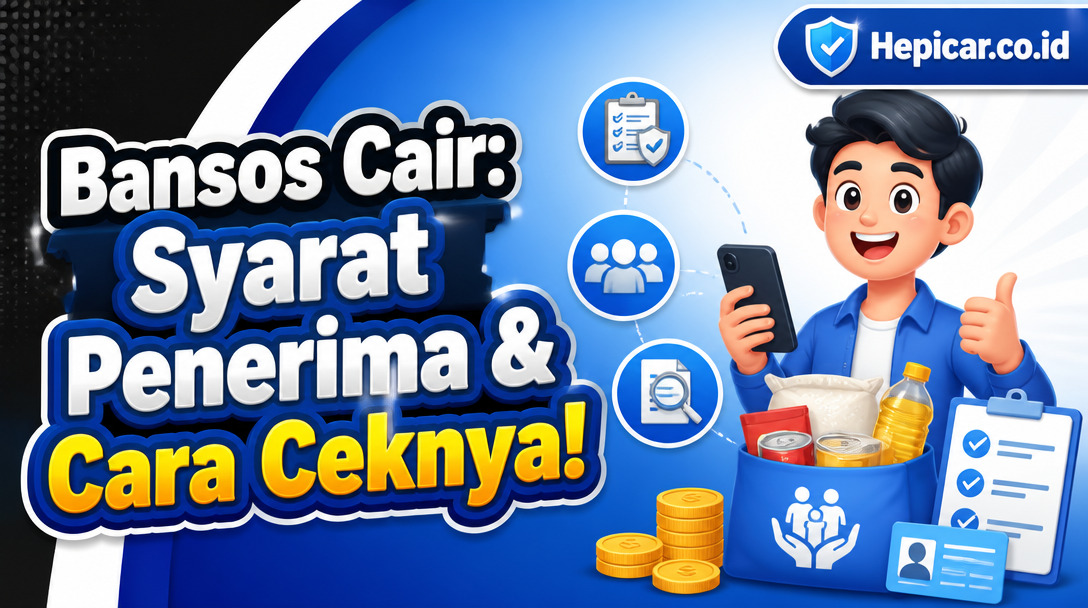Bansos Cair: Syarat Penerima & Cara Ceknya!